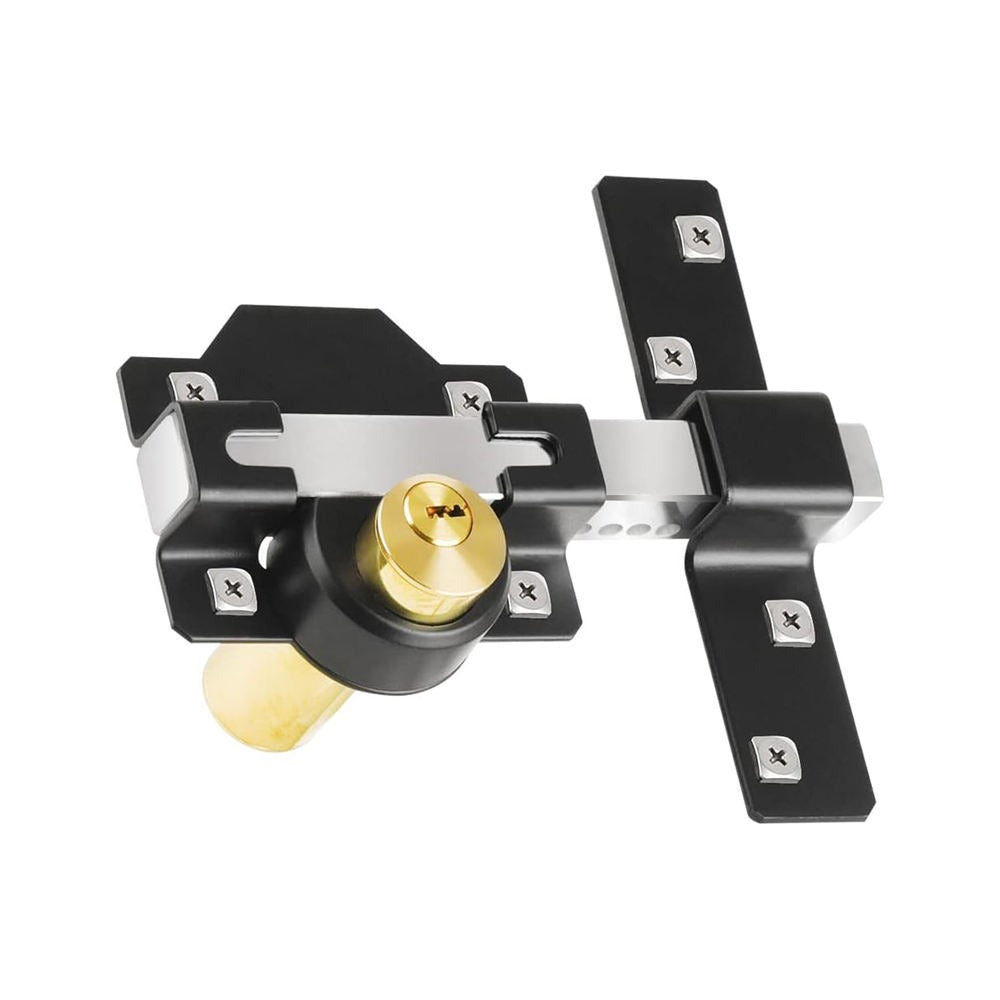 50mm Stainless Steel Gate Lock with Double Locking & Keys 50mm Stainless Steel Gate Lock with Double Locking & Keys